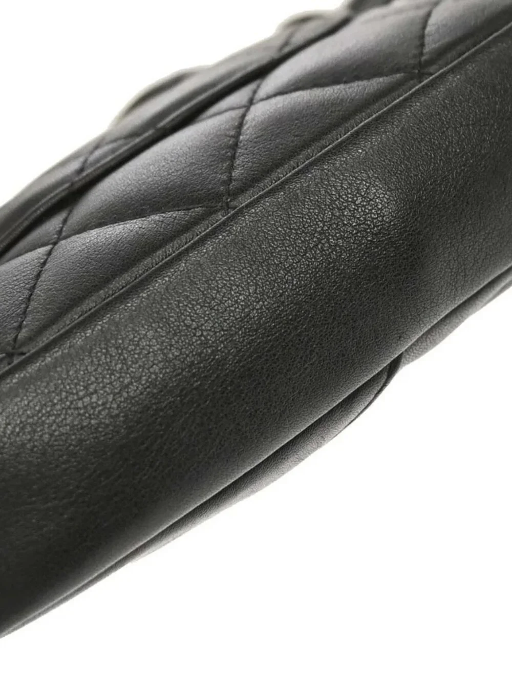 Chanel Black Calfskin Cambon Ligne Shoulder Bag 188724
